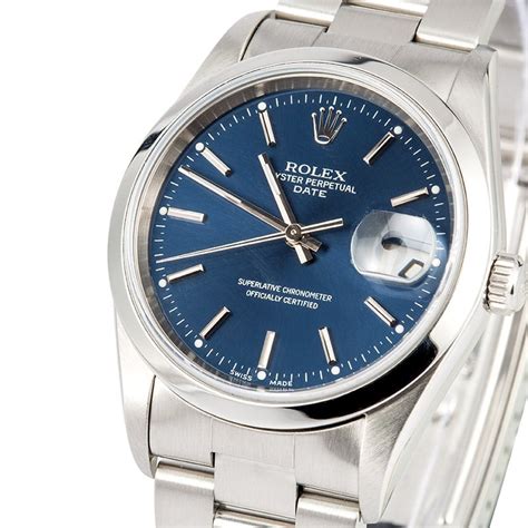 rolex date 15200 blue dial|Rolex date 15200 price.